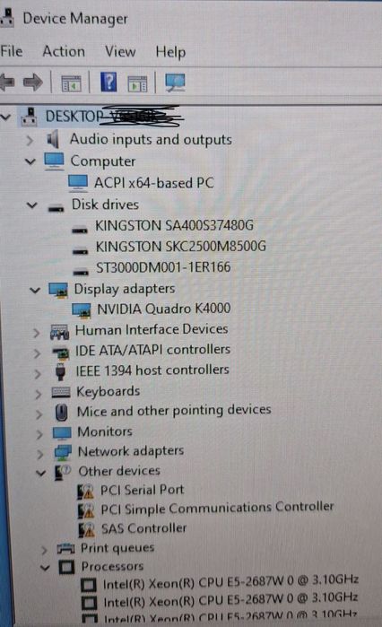 Statie de lucru / Workstation HP Z620