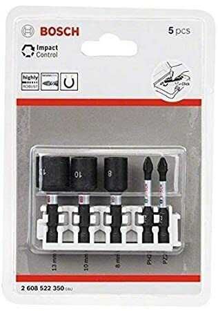 Промоция!К-кт битове и глухи вложки ударни Impact Control Bosch