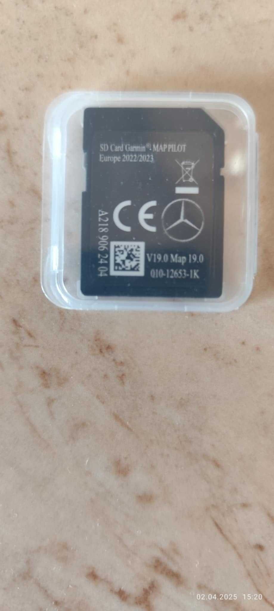 SD карта за Mercedes-Benz, Europe Map - 2022/2023,