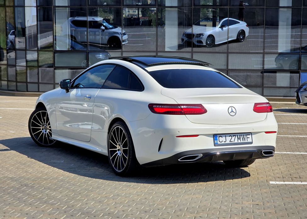 Mercedes Benz. E220d Coupe AMG. Accept si unele variante.