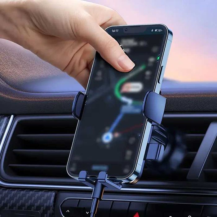 Многофункционална стойка за мобилен телефон за автомобил 360°