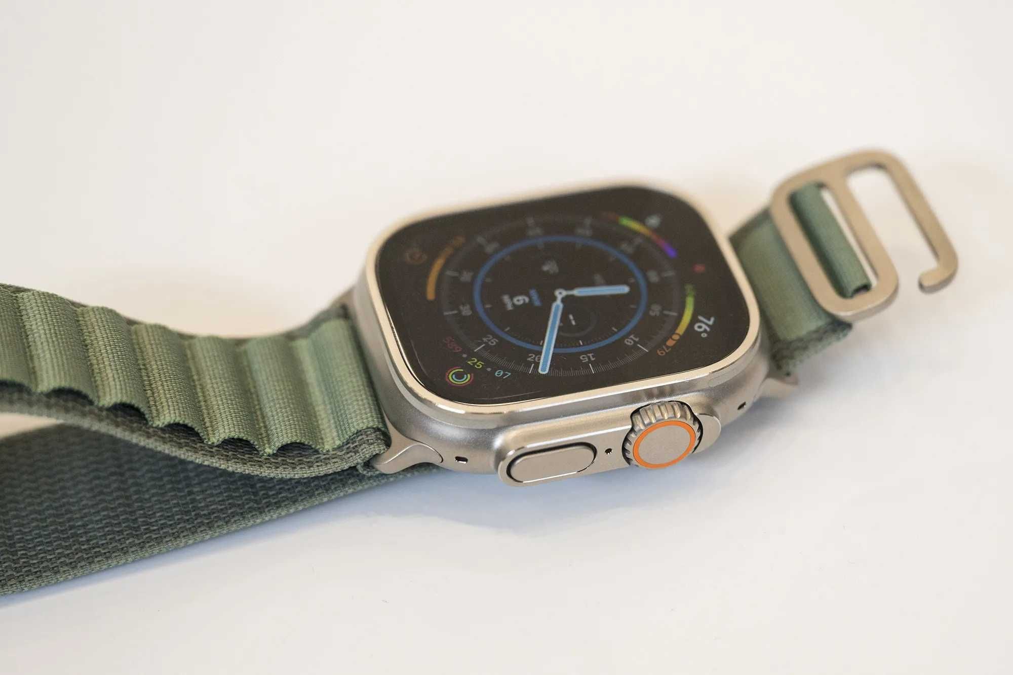 Apple Watch Ultra 49mm Alpine loop green