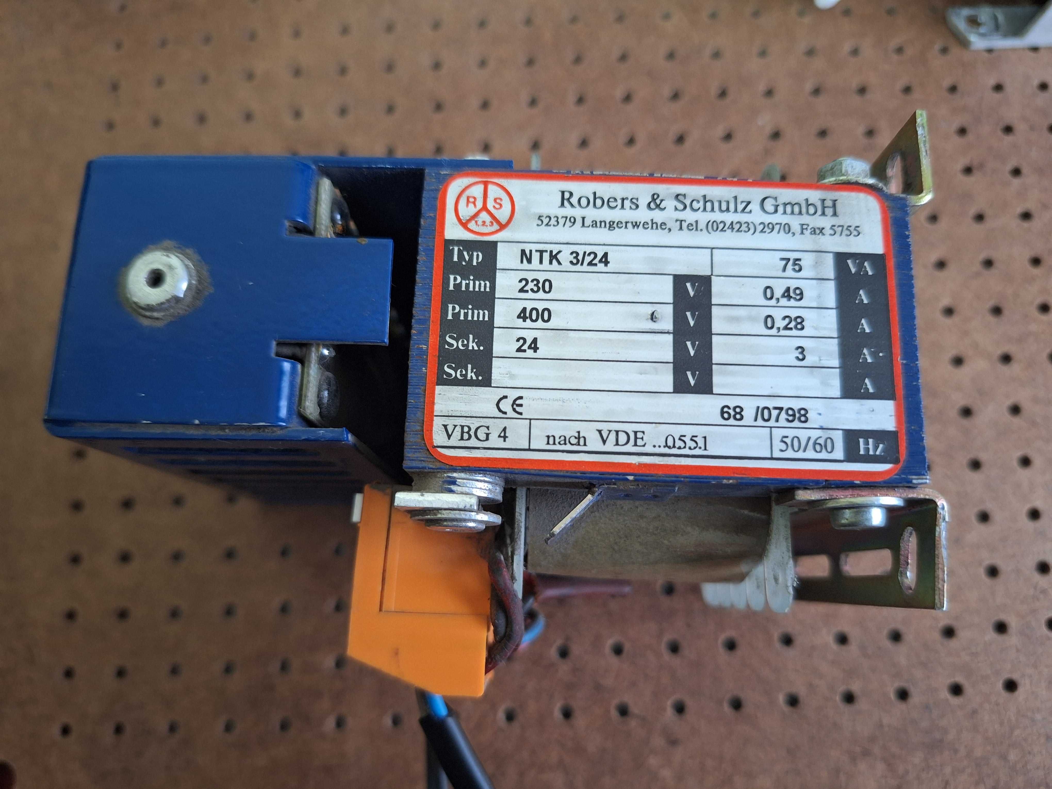 Robers & Co. GmbH NTK 3/24 transformator sursa 24Vdc 230 /400Vac