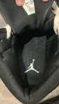 Jordan Triple Black Leather Mid