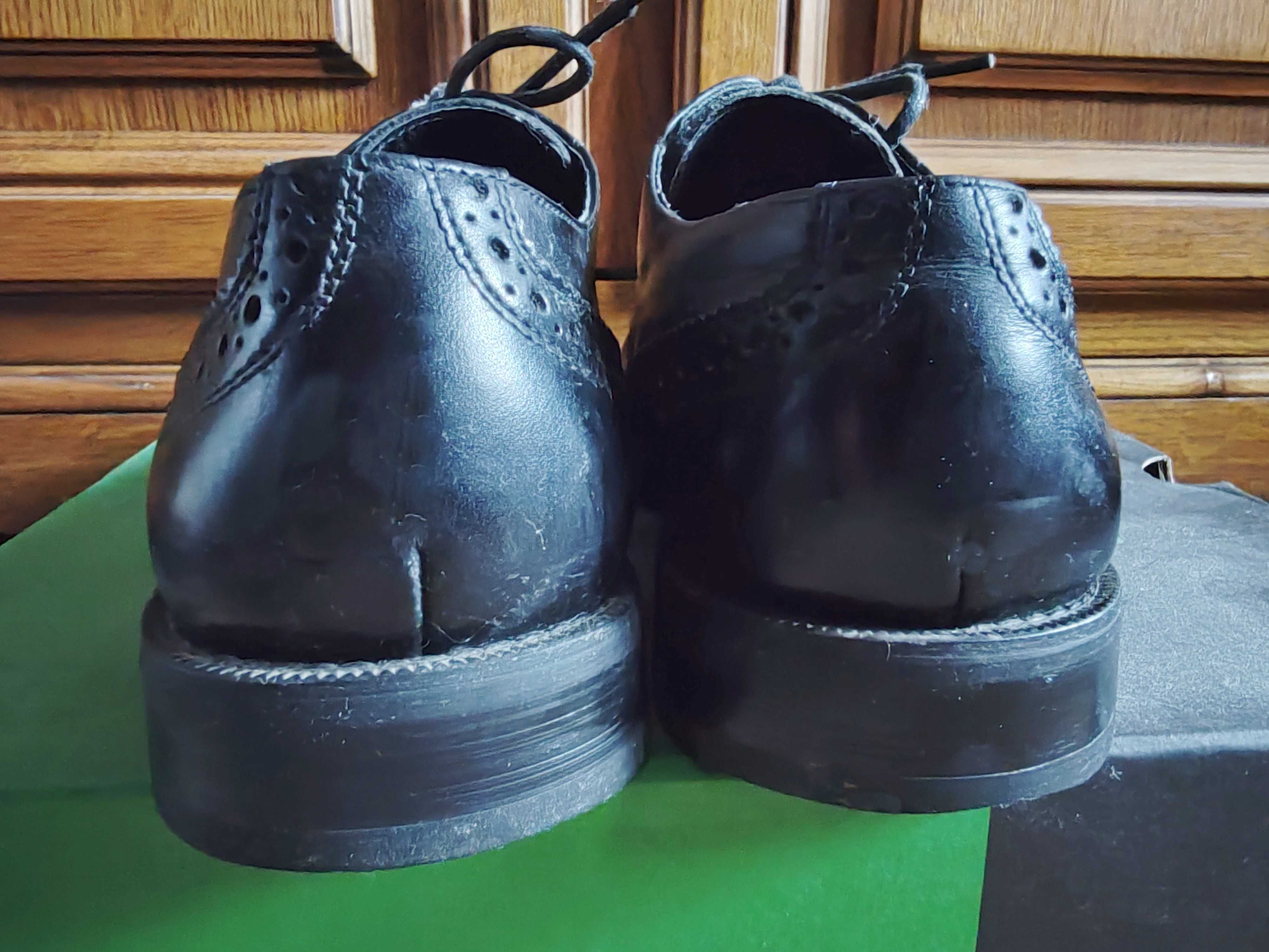 Pantofi piele stil Oxford mărimea 41