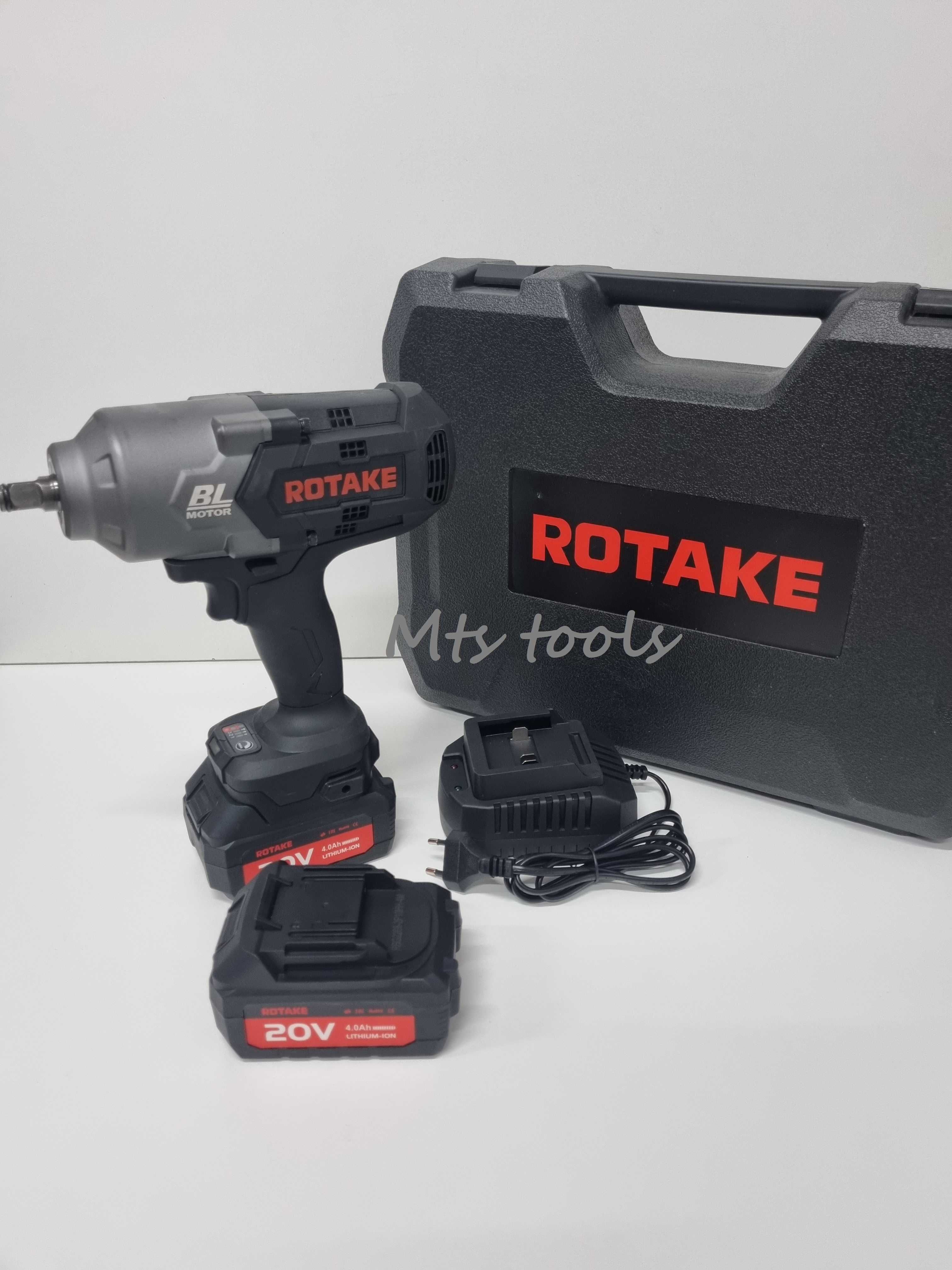 Pistol impact 1/2 rotake 20V 4.0 Ah 2 acumulatori 1080Nm