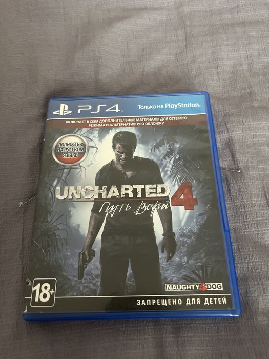 Игра на ps 4 uncharted 4