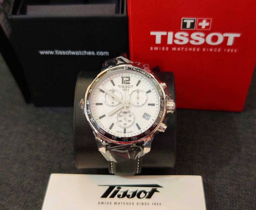 TISSOT Quickster мъжки часовник чисто нов пълен комплект 100% оригинал