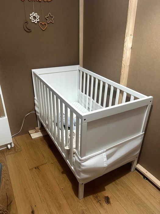 бебешко креватче, 60x120 см + матрак IKEA