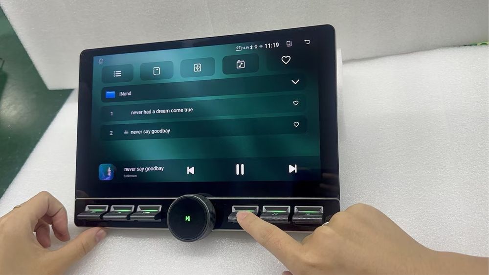 Магнитола для Peugeot Boxer, Citroen Jumper, Fiat Ducato с рамкой