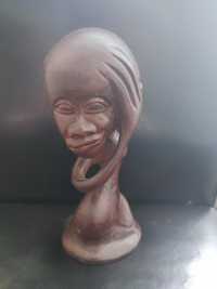 Statueta africana. Statueta lemn masiv