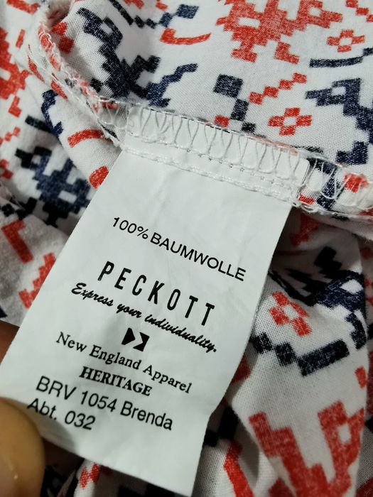 Camasa dama Peckott New England Apparel Heritage gen motiv traditional