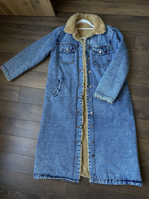 Дълго дънково и дълго зимно яке