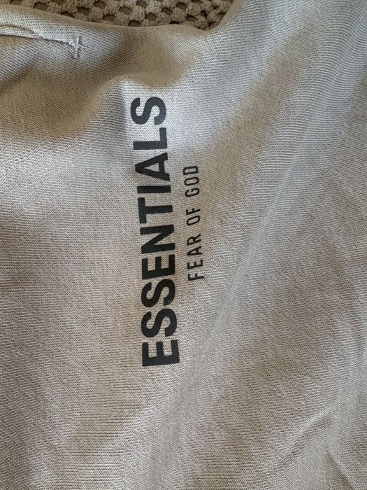 Pantaloni Scurti Essentials Fear Of God Bej