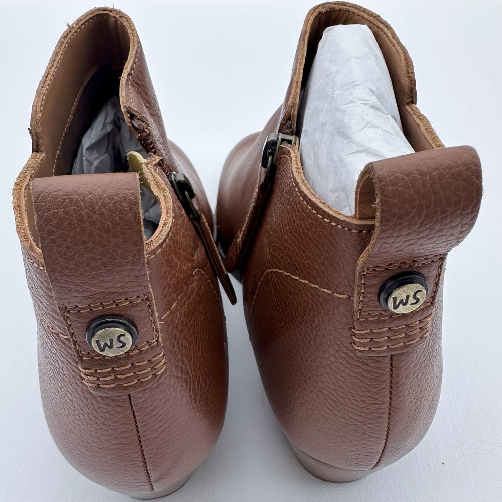 Ghete piele cu toc elegante