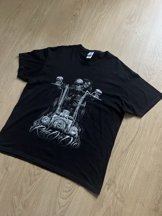 Tricou stil ed hardy baggy y2k vintage