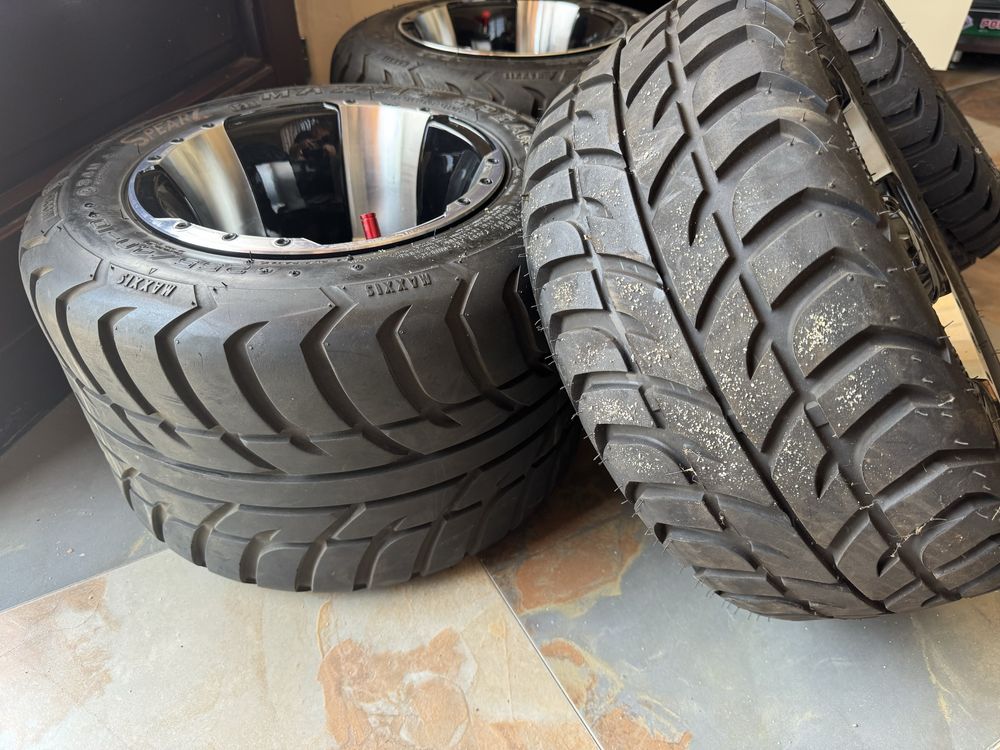 Jante ITP SS+Anvelope Maxxis Spearz Yamaha Raptor 700