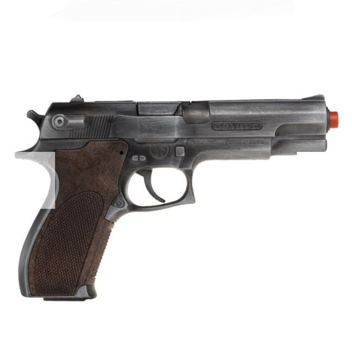 Детски метален пистолет „Берета“ с капсулни патрони – 8 изстрела, 3+