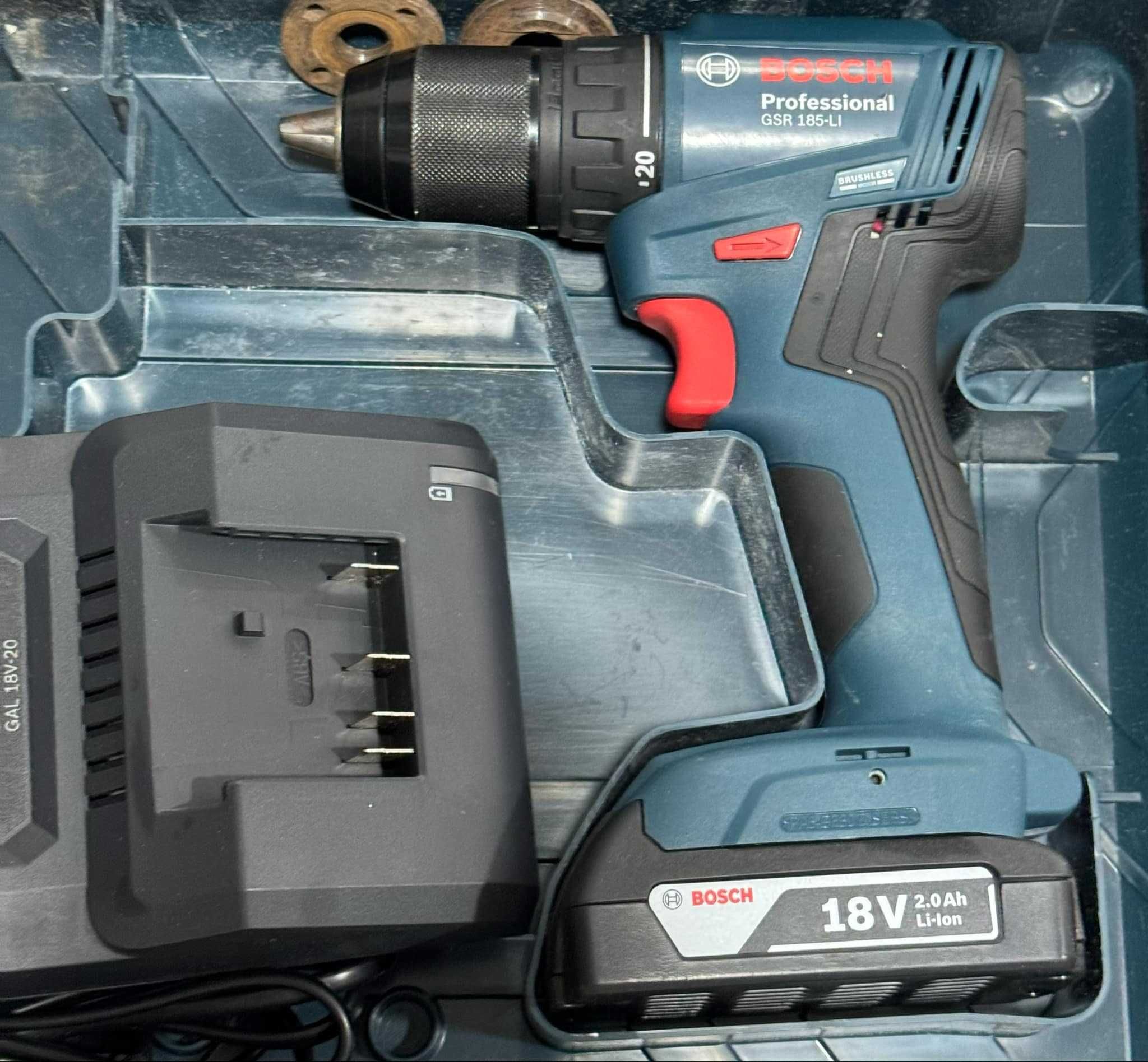 Акумулаторен винтоверт BOSCH GSR 185-LI