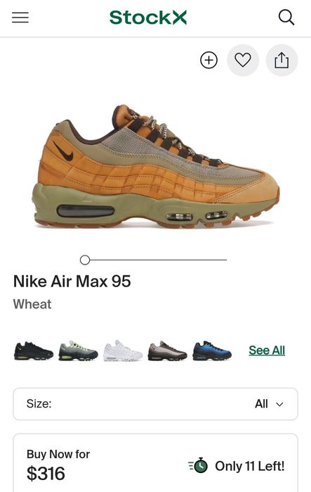 Adidas sport barbati Nike Air max 95 wheat 40.5