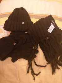 Комплект "MISS SIXTY"-шал, шапка, дълги ръкавици