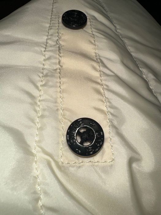 Supreme x Stone Island Reversible Down Puffer Jacket White