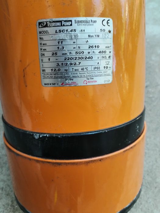 Pompa  de apa Tsurumi