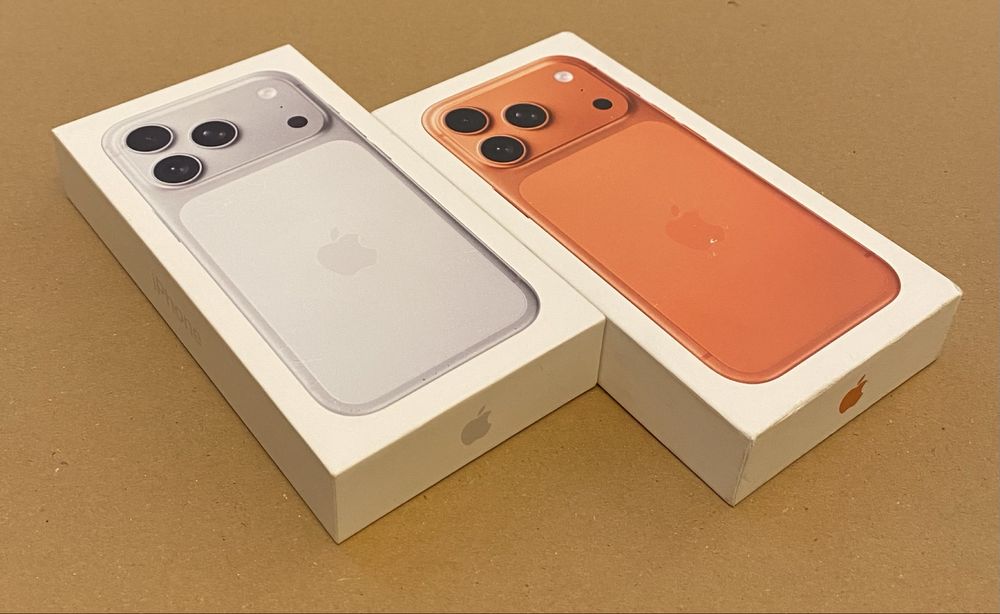 iPhone 17 PRO 256GB 5G NOU SIGILAT ! Cosmic Orange Silvef White