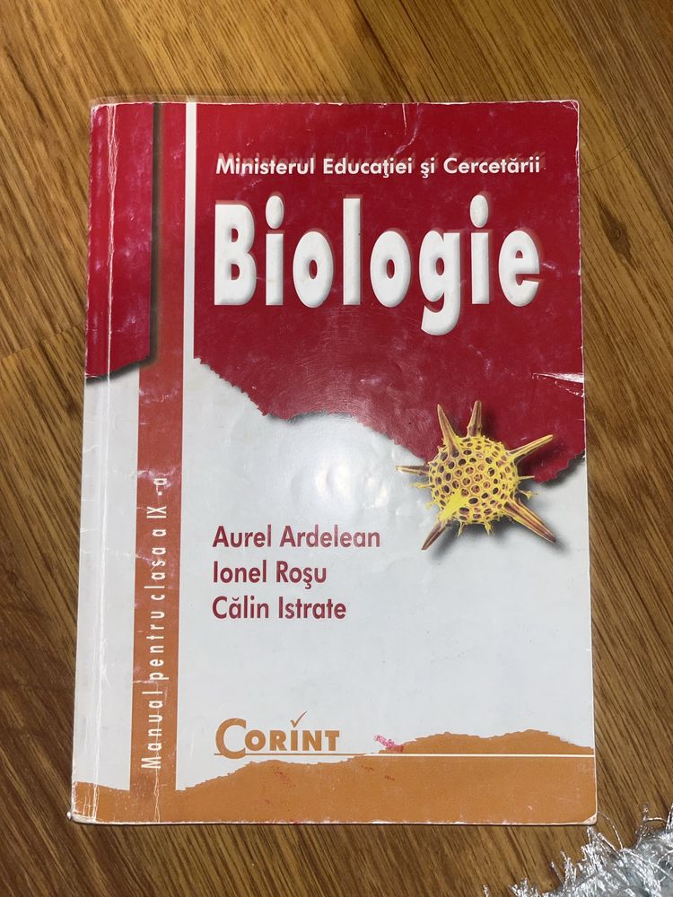 Manual Biologie clasa a 9a