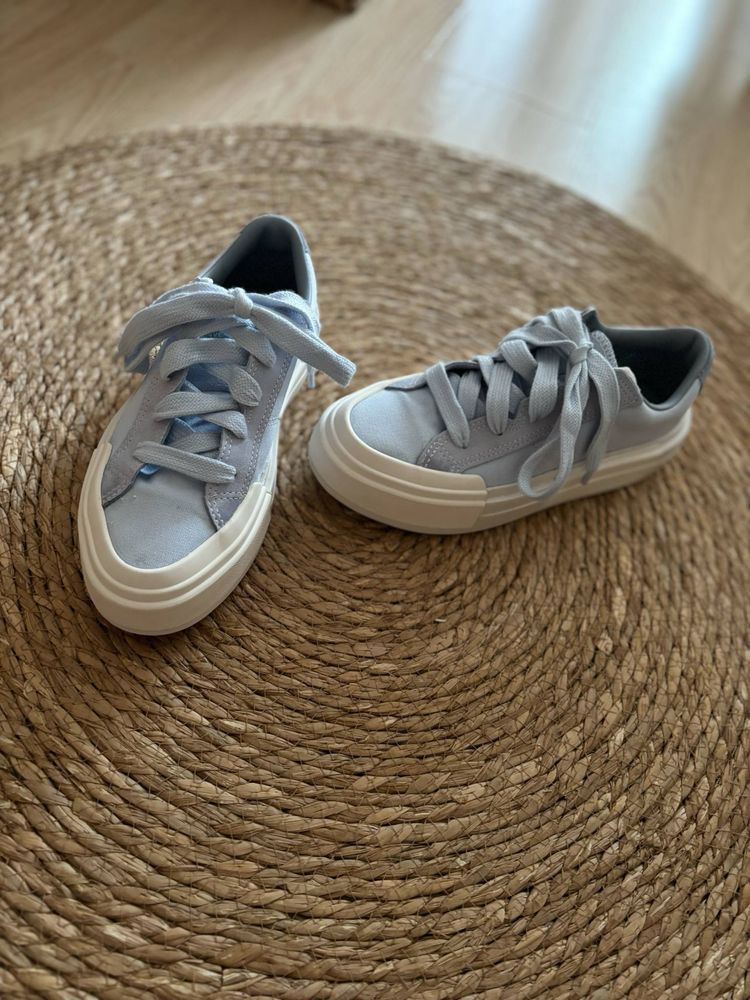 сини кецове  на converse