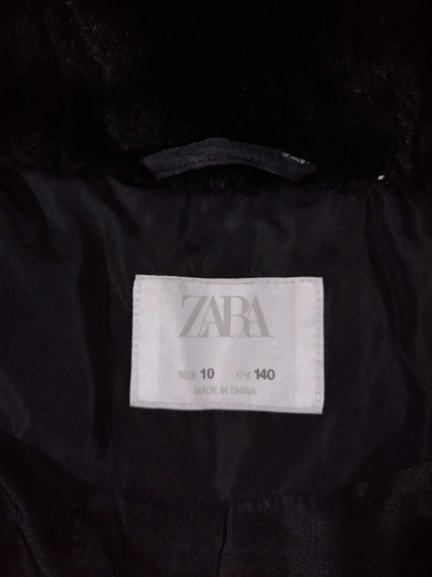 Geaca groasa, neagra, Zara