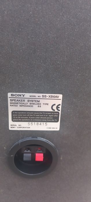 Boxe sistem audio Sony