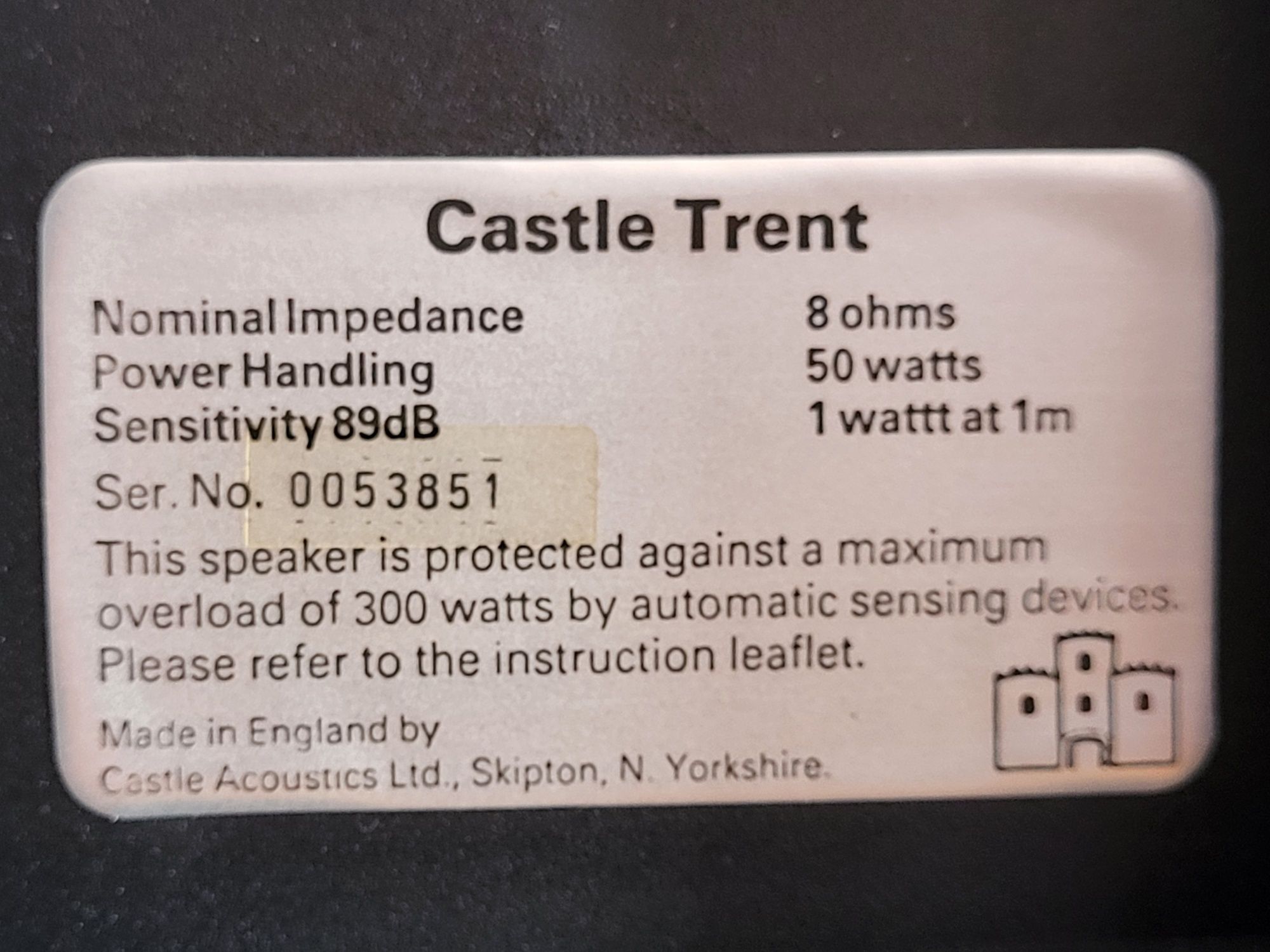 Тонколони Castle Acoustics Trent