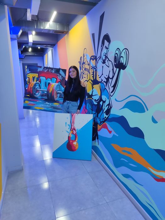 Интерьерные картины на заказ .