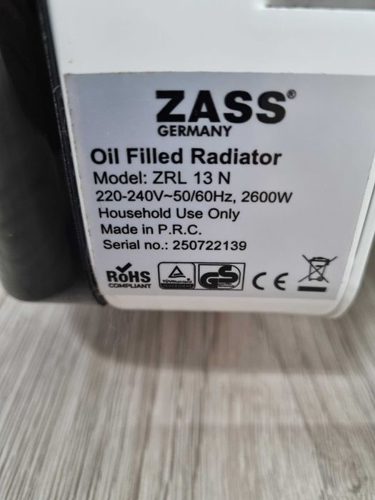 Calorifer electric ZASS