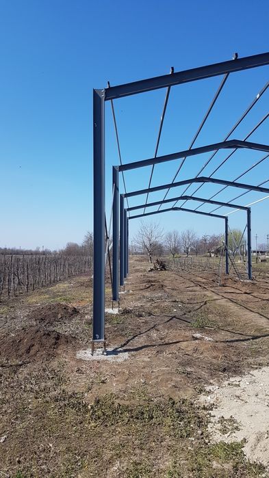 Vand hala metalica 10x21x4 cu montaj sau fara