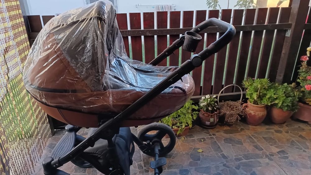 Cărucior Krausman 3 in 1 Nexxo Caramel