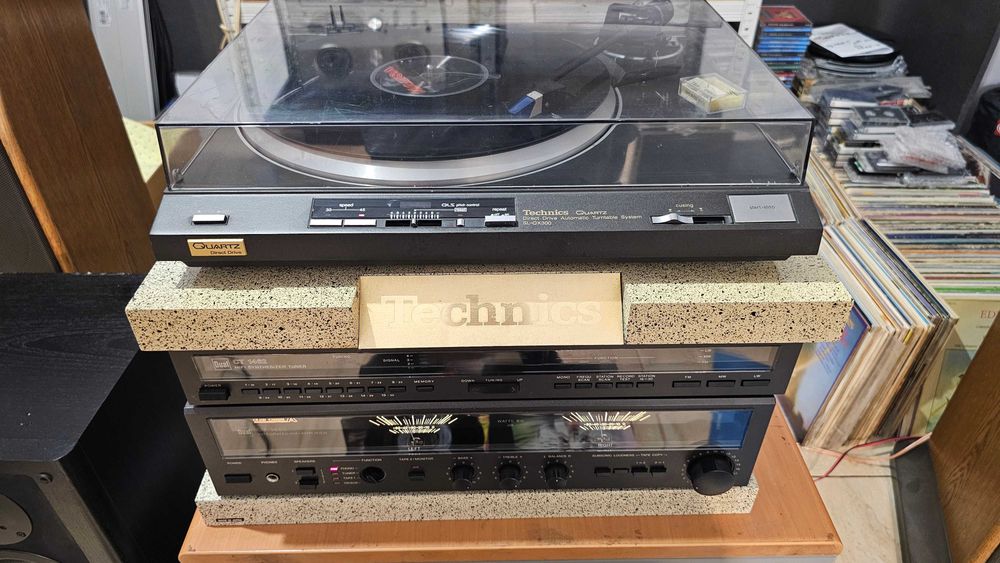 Pickup, picup Technics SL-QX300 Direct Drive Full Automatic test video