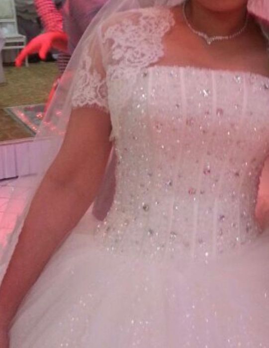 Свадебное итальянское платье