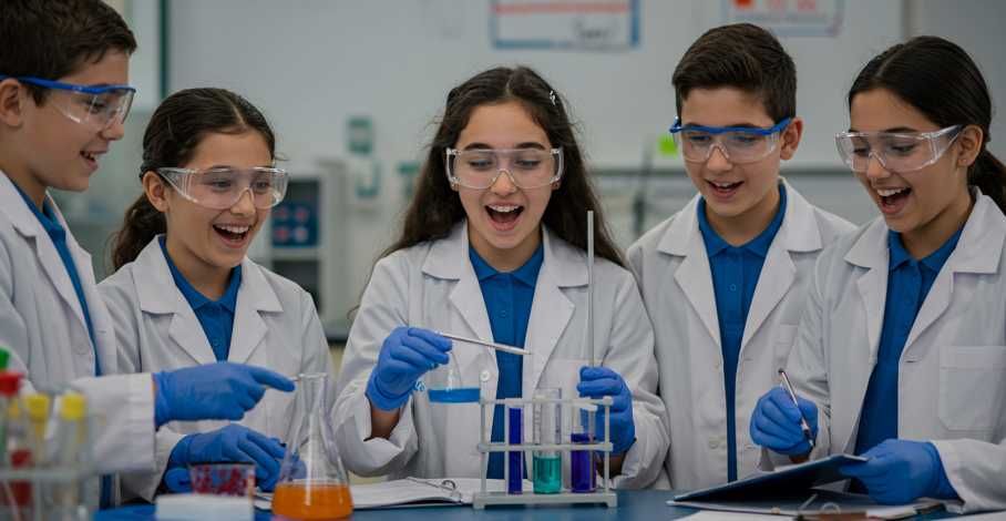 Учебни лабораторни мебели и обзавеждане