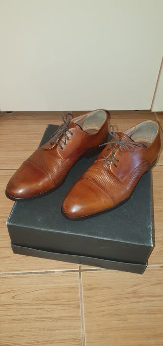 Pantofi bărbați - ANNA CORI - mărime 41, piele naturală