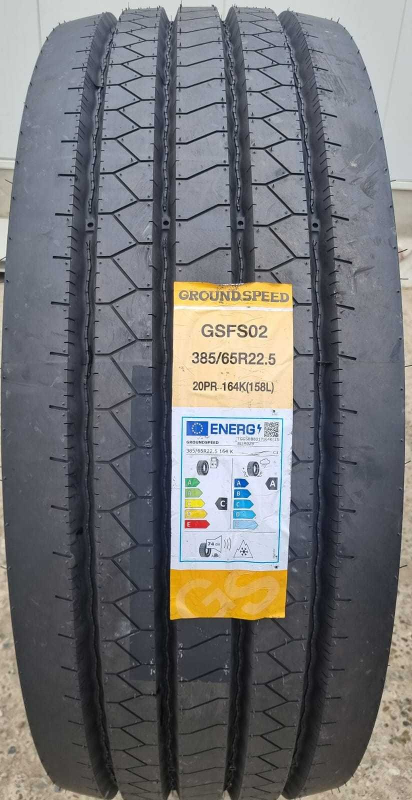 385/65 R22.5, 165K, GROUNDSPEED, GSFS02, Anvelope directie M+S