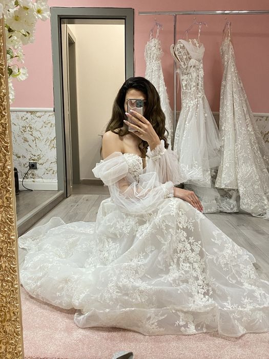 Булчинска рокля на разпродажба