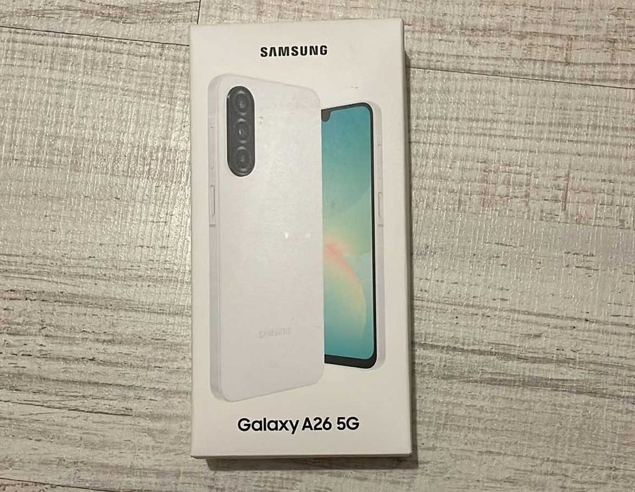Telefon Samsung Galaxy A26, Dual SIM, 6GB RAM, 128GB, 5G, White