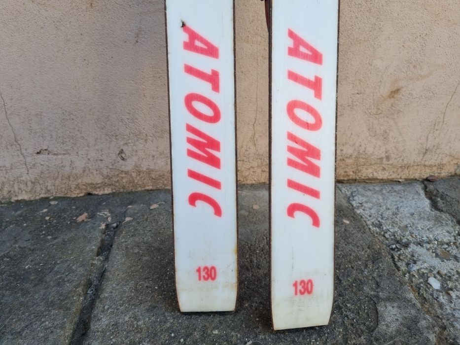 Ski-uri copii Atomic 130 cm cu legaturi
