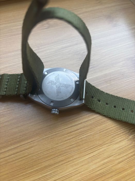 Boldr Venture Wayfarer 38mm Field Olive/Green titanium