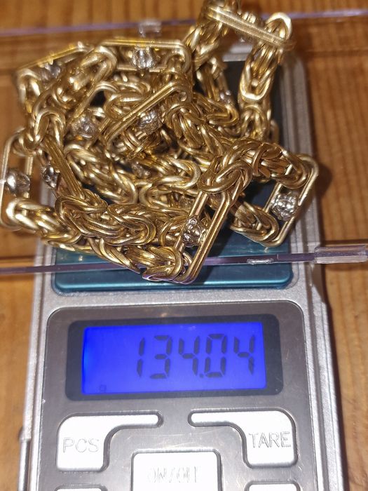 Lănțișor de aur 14k nou