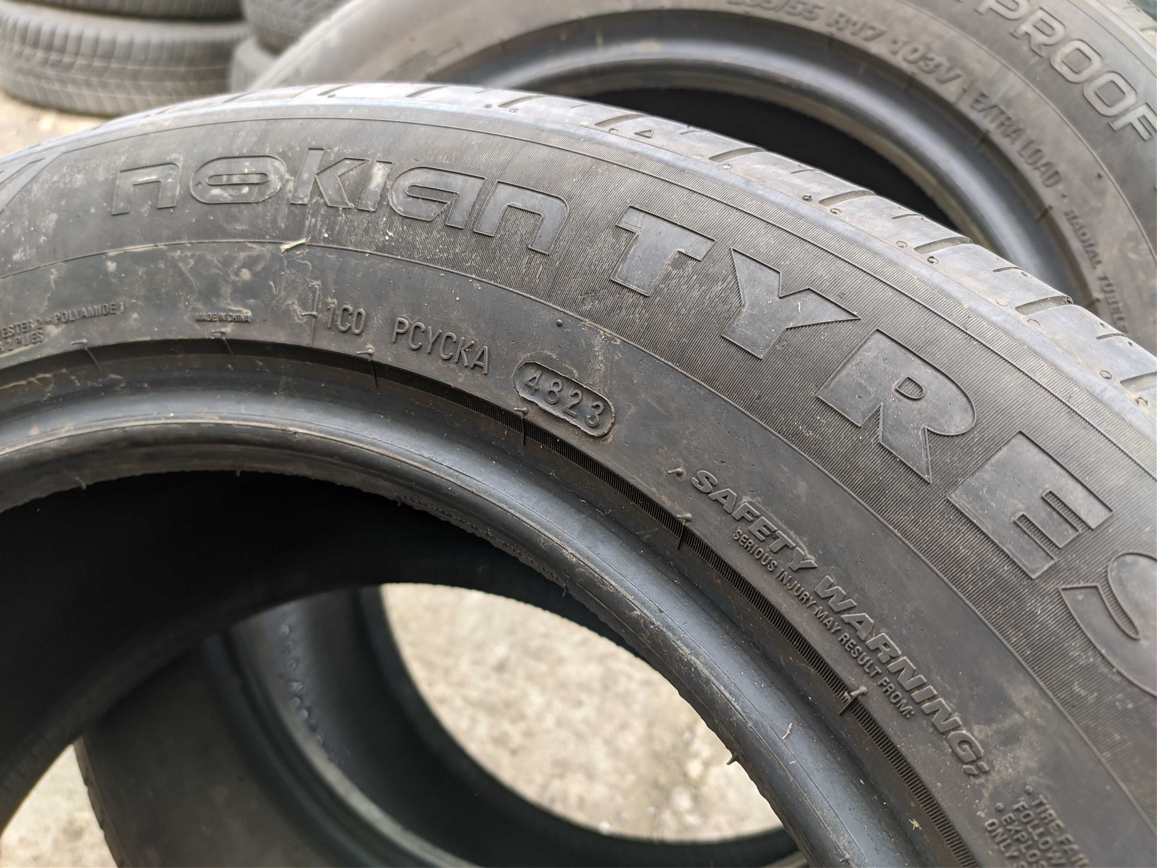 2бр Летни гуми 235 55 17 - Nokian - DOT 2023