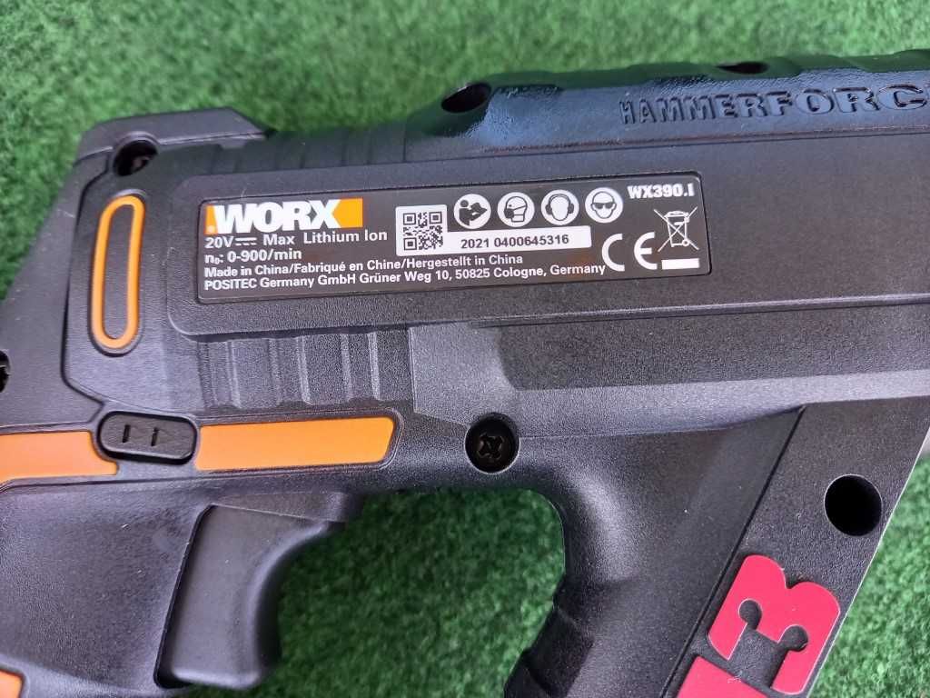 Worx WX 390.9 - WX 900.9  - акумулаторен перфоратор и флекс