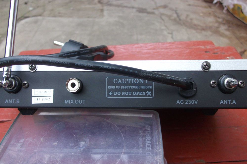 Set 2 Microfoane Profesionale Wireless Auna-Fu-2-S.